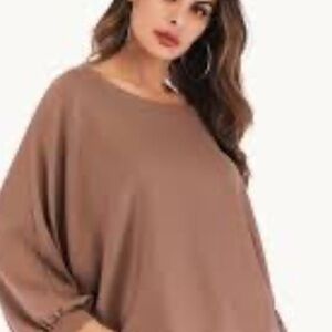 NWT Cupid 3/4 Sleeve Lightweight Top Size L